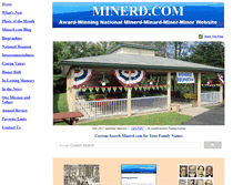 Tablet Screenshot of minerd.com